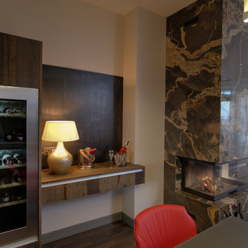 Apartment with a fireplace - Kyiv, Ukraine