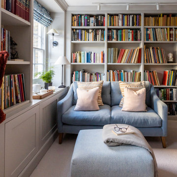 Library and Music Room in Suburban North London