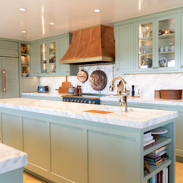Verdant Elegance Kitchen Remodel in Laguna Niguel