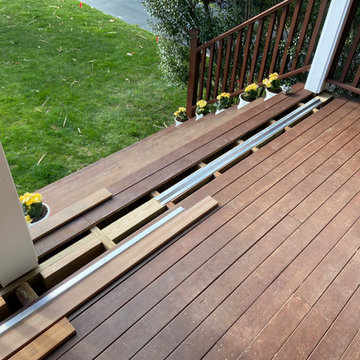 Rolling Porch Gate