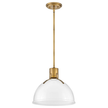 Hinkley Lighting 3487-CO Argo 14"W LED Pendant - Heritage Brass