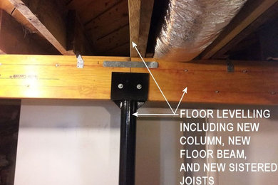 Floor Leveling & New Joists