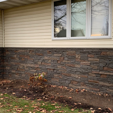 Stratford Stacked Stone Inside Corner Skirting