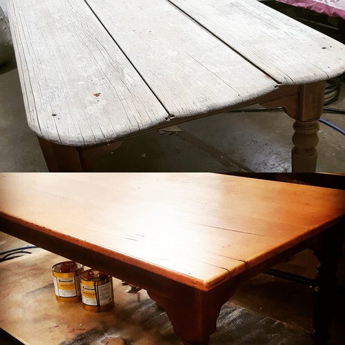 antique dining table restoration | Houzz AU