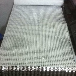 10mm silver metal mesh - Interior Shutters
