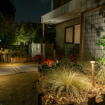 Low voltage lighting's  dramatic effect.