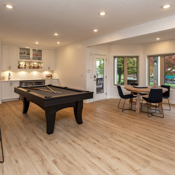 Family Basement Grows Up With Mature Makeover