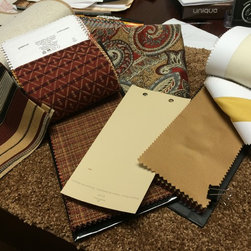 Basement  "Man Cave" - Drapery Fabric