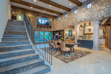 Inspiration for a country dining room remodel in Phoenix