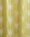 Arrow Print Room Darkening Grommet Top Curtain 84"L - 1 Pair, Yellow