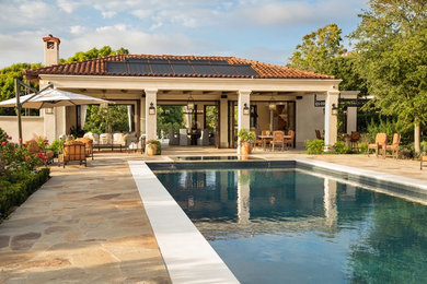 Example of a tuscan pool design in San Diego