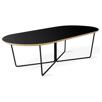 Array Coffee Table - Oval, White