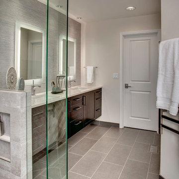 Sammamish Master Bath with a View