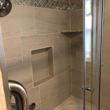 Complete Bathroom Remodel with Custom Tile Upgrade