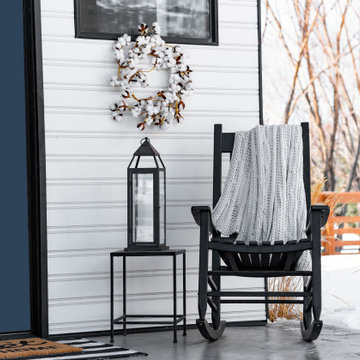 Blue Modern Door for your Modern Farmhouse Style Home