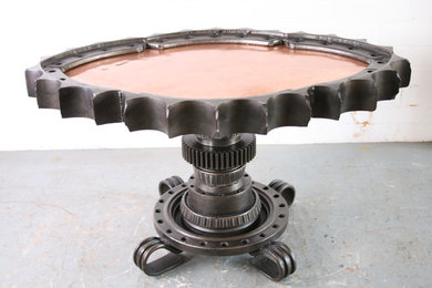Copper top table