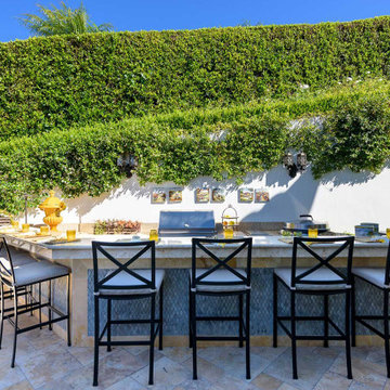 Outdoor Kitchen Featuring Evo Grill