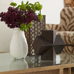 Geometric Form - Cross Block - Home Decor