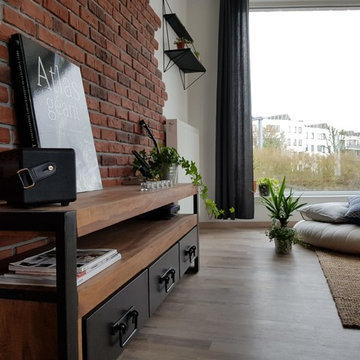 Mur de briques pour un style brut
