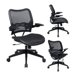 Deluxe Black Mesh Office Chair - Office Chairs
