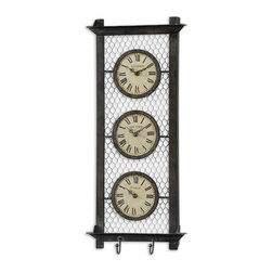 www.essentialsinside.com: brunswick wall clock - Wall Clocks