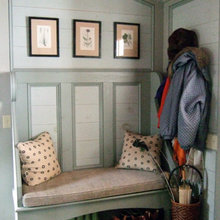 Mud room bench