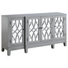 Ac00196, Console Table, Antique Gray Finish, Magdi