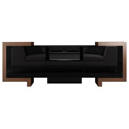 Contemporary Entertainment Centers And Tv Stands by Furnitech, LLC