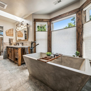 Natural Haven - Primary Bathroom