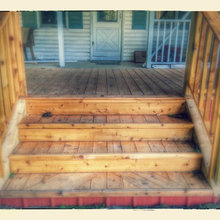 Porch steps