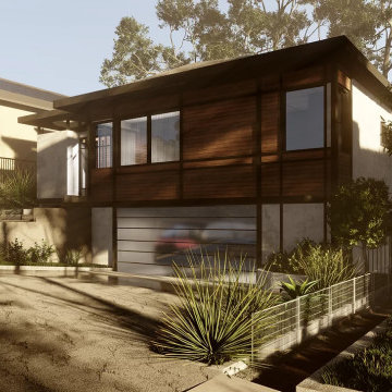 Front façade remodel