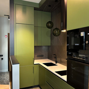 Kitchen – One-Bedroom Apartment, Moscow – Symbol RC