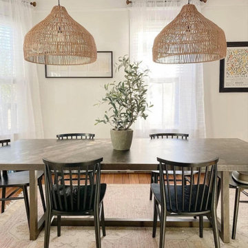 Rattan Hand Woven Pendant Light Project | Dining&Living Room | Spain