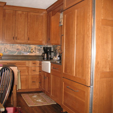 Cherry Shaker Kitchen