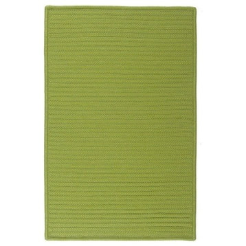 Simply Home Solid Rug, Bright Green, 2'x3'