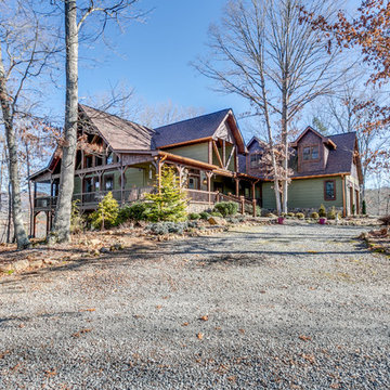High End Rustic Home with Room for Horses in Murphy, North Carolina