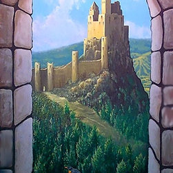 hand painted wall murals - Products