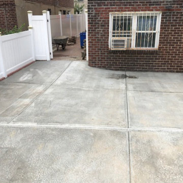 New Concrete Driveway