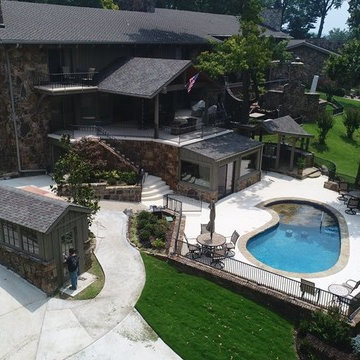 Large Remodel with Pool