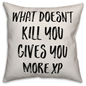 What Doesn't Kill You, Throw Pillow Cover, 18"x18"