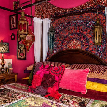 Private Residence - Bohemian Bedroom
