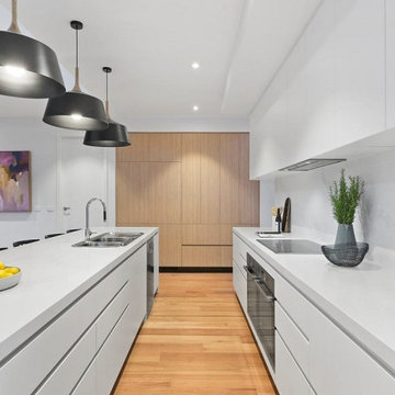 Modern Residence_ Multi-Room Custom Cabinetry