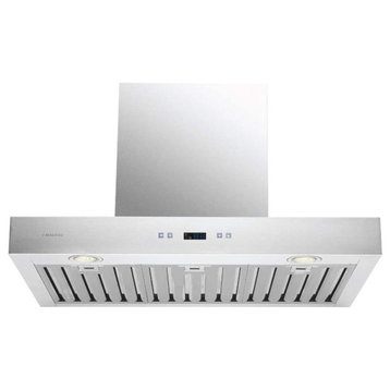 Cavaliere Stainless St Wall Mounted Range Hood, 30"