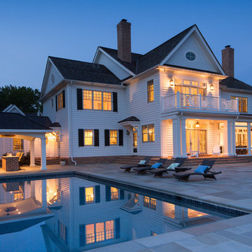 Exterior of waterfront side on Duvall Creek
