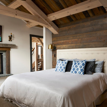 Master Bedroom | Timberbuilt Olive | Windham, NY