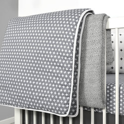 OLLI+LIME CROSS QUILT - Baby Bedding