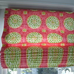 Roman Shades Girls Bedroom - Crownsville, MD - Products