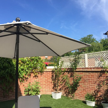 Small Courtyard Town Garden in Dorking
