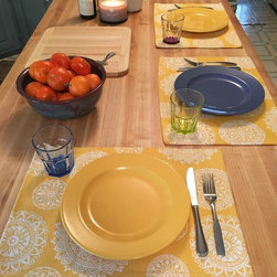 Custom Handcrafted Kitchen Island - Kitchen Islands And Kitchen Carts
