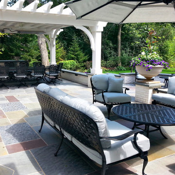 Lake Forest Outdoor Living and Dining Terrace